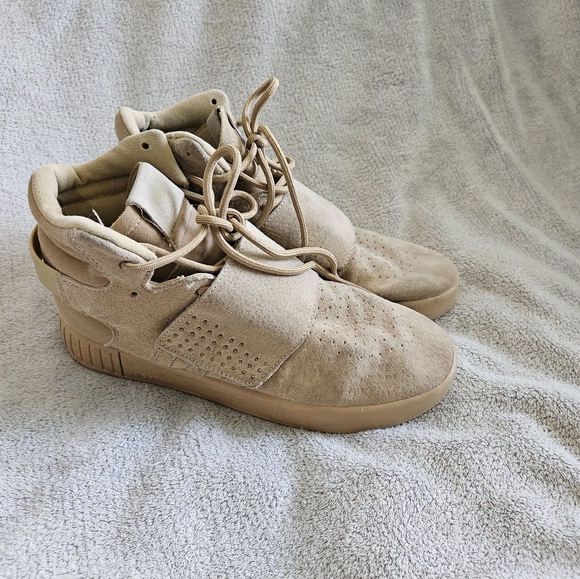 ADIDAS Tubular Invader suede hightops. Men's 9.5 - Picture 9 of 9